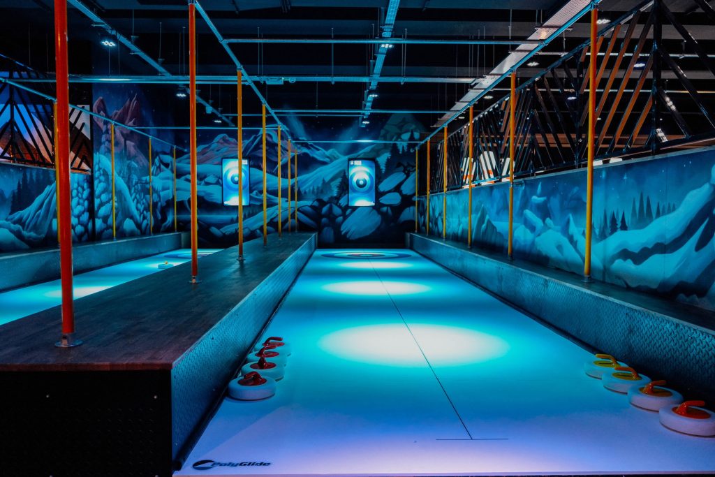 ice free curling bristol kids parties king pins
